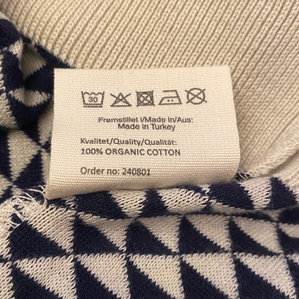 Grobund Geometric Pattern Sweater - image 5